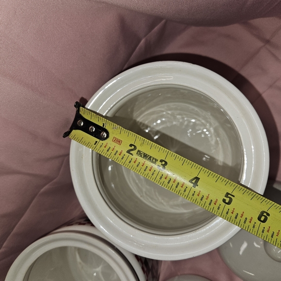 Vintage Coca-Cola Coke Checkerboard Four Tier Canister Storage Jars - Picture 7 of 11